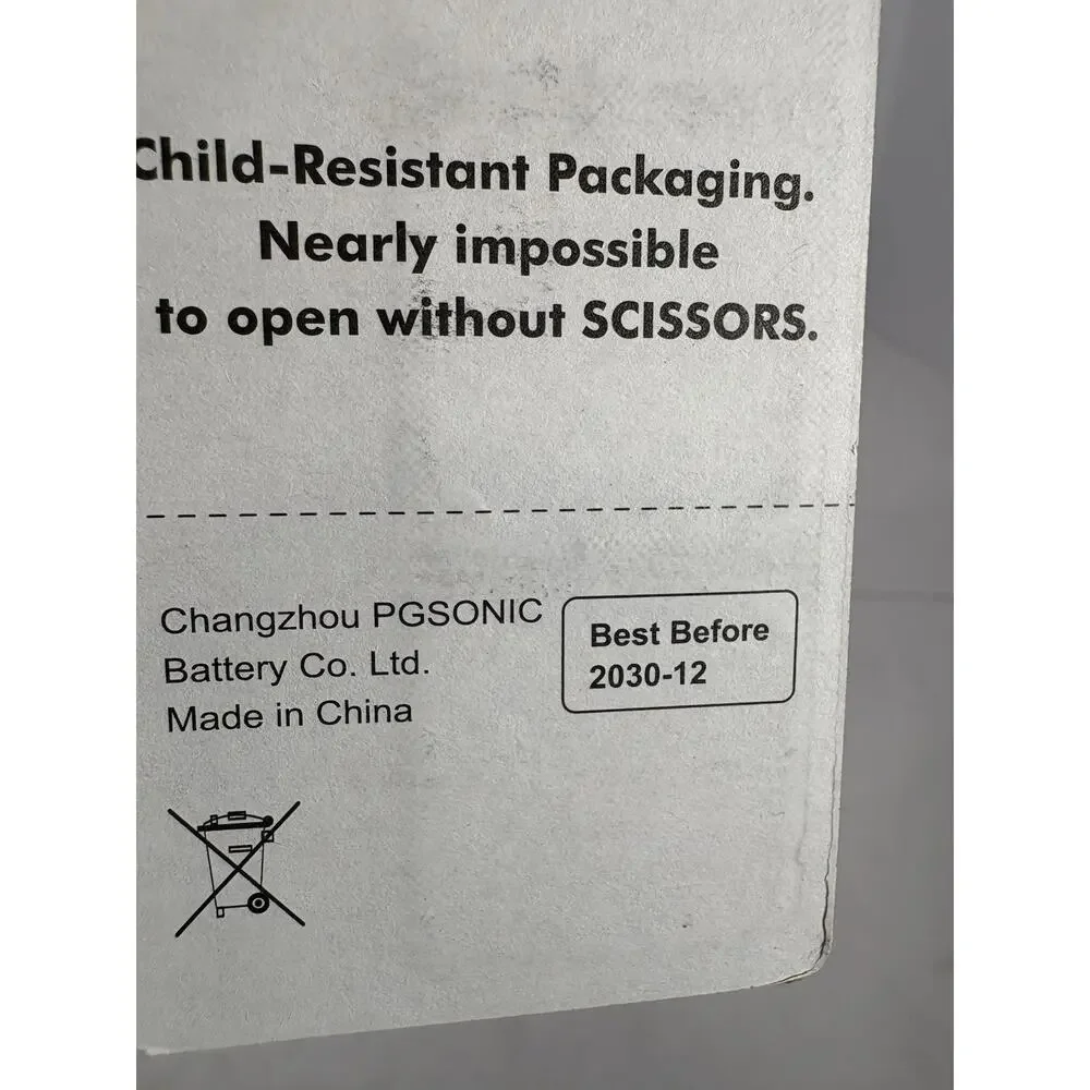 5-pack of PGSONIC CR2032 3V lithium coin cell batteries Lot Of 6